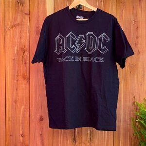 Mens size XL black “Back in Black” AC/DC tee